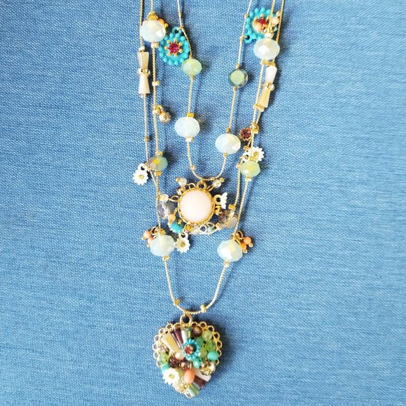 Betsey Johnson Tri-Necklace - NWT - Picture 5 of 16